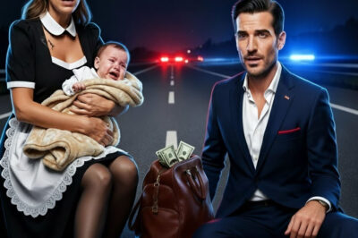 ¿La limpiadora encontró al BEBÉ MILLONARIO en la carretera… y lo salvó? ¡Mira el final!