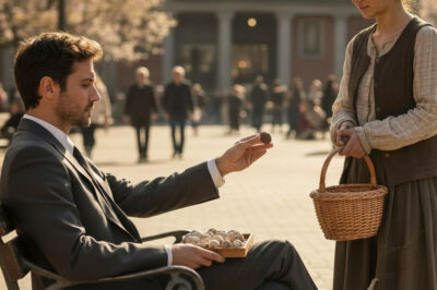 El millonario hizo una propuesta inesperada a la vendedora de trufas… lo que pasó después lo dejó…