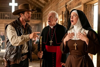 “Ahora ES MI ESPOSA”, dijo el vaquero con calma. — El obispo dejó caer su bastón en estado de Shock.