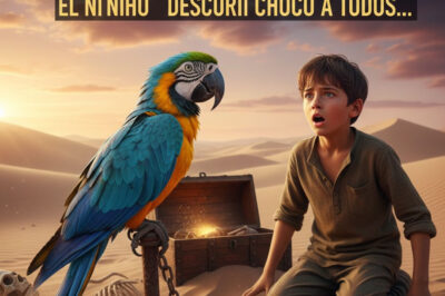 UN LORO FUE ENCONTRADO ENCADENADO EN MEDIO DEL DESIERTO… LO QUE EL NIÑO DESCUBRIÓ CHOCÓ A TODOS…