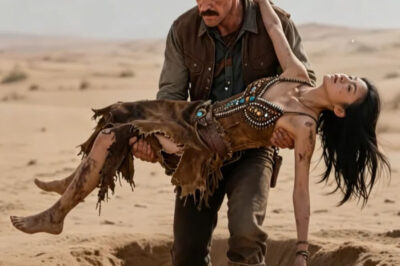 Enterrada hasta el cuello por ser estéril — un vaquero viudo la salvó y se la llevó a su hogar