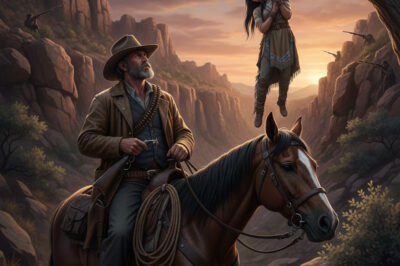 Un ranchero solitario rescata a una joven apache colgada, sin saber que es una trampa mortal