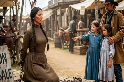 Elijan lo que quieran, dijo él — sus hijas dijeron, ¡Queremos que esa mujer apache sea nuestra mamá!