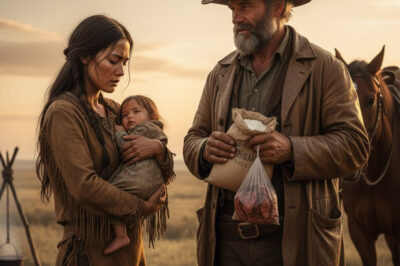 “Te doy mi cuerpo por comida para mi hija” dijo la mujer apache…pero el vaquero dió alimento a ambas