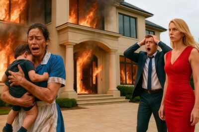 Madrastra prende FUEGO a la mansión del millonario… y lo que hizo la empleada pobre deja a todos…
