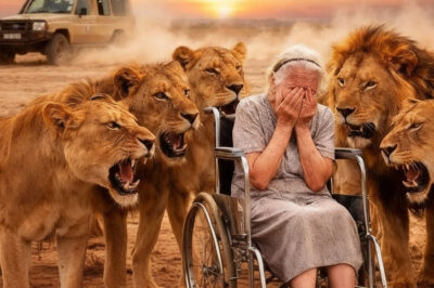 “Una anciana es abandonada por su nuera en la sabana… cuando los leones la rodean, quedan en shock”
