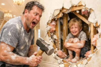 SE ESCUCHABA LLANTO EN LA PARED DE LA MANSIÓN — PADRE ROMPE EL YESO Y HALLA LO IMPOSIBLE