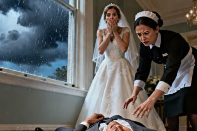 Millionaire faints while testing his fiancée… but the cleaning lady reveals a sh0cking truth