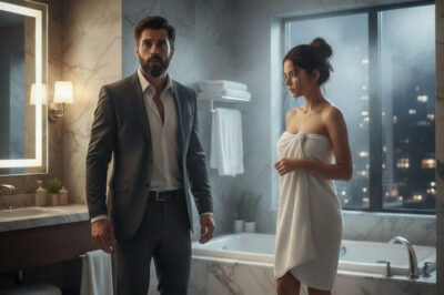 Volvió a Casa Tras un Día Agotador… y Encontró a una Hermosa Desconocida en su Baño