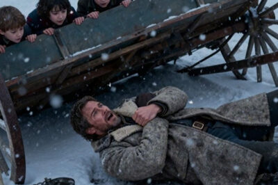 Un padre soltero y sus hijos encontraron más que un refugio en una tormenta de nieve en