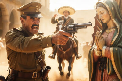 Coronel disparó contra la Virgen de Guadalupe, Pancho Villa llegó a tiempo e hizo justicia…