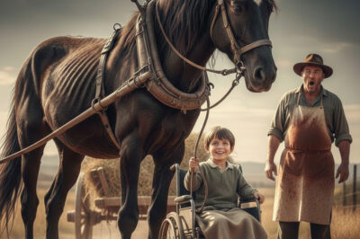 El caballo viejo iba al MATADERO pero un niño que NUNCA había caminado lo vio y pasó un milagro