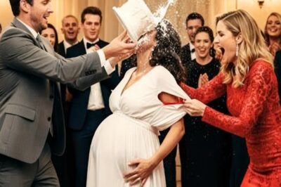 El día de su cumpleaños, el vestido de una mujer embarazada fue desgarrado por su marido y su amante