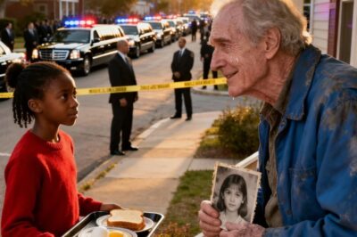 Niña negra llevaba desayuno a un anciano — Un día llegaron 50 limusinas…