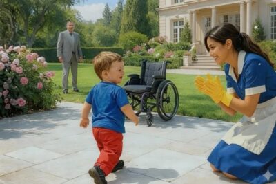 El bebé del millonario no caminaba… hasta que la nueva empleada lo cambió TODO