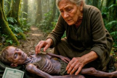 Anciana ENCUENTRA 1 niño DESMAYADO en el bosque y al mirar atrás ve algo que la DEJA ATERRADA!