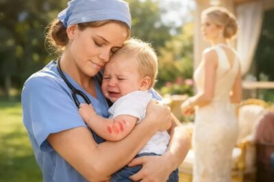 Bebé Millonario gritaba sin parar al ver a su madre, pero la Enfermera notó las marcas en sus brazos
