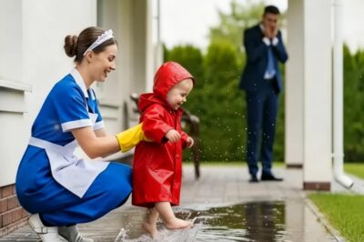MILLONARIO LLEGA MÁS TEMPRANO A CASA DESPUÉS DE LA LLUVIA… Y NO PUEDE CREER LO QUE VE