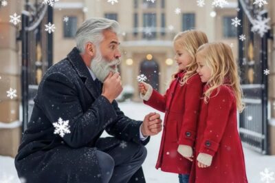 MILLONARIO SE DETIENE FRENTE A SU CASA NEVADA… Y NO PUEDE CREER LO QUE VE