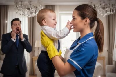 El bebé Millonario mordió a todas las niñeras… pero sonrió a la limpiadora