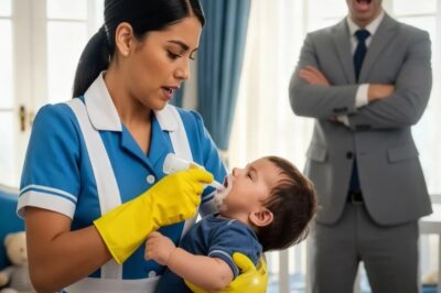 El bebé Millonario fue envenenado, la limpiadora le hizo vomitar y salvó su vida