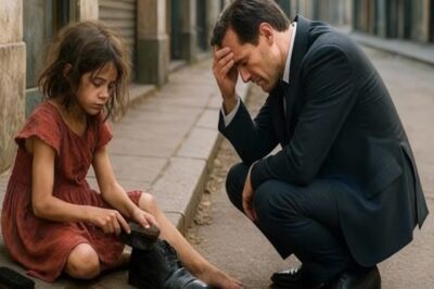 MILLONARIO ENCUENTRA A SU HIJA PERDIDA LIMPIANDO ZAPATOS… LO QUE PASA DESPUÉS CAMBIARÁ TODO