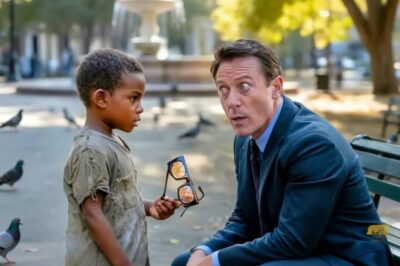 “Estos Lentes Pueden Curar Sus Ojos” — El Millonario Ciego Dudó, Hasta Que Algo Imposible Sucedió