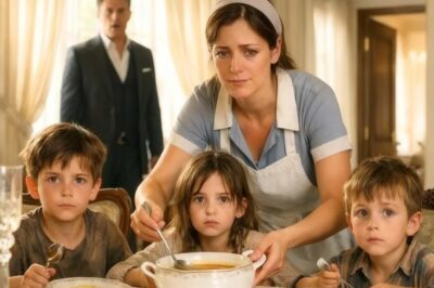 El millonario llegó temprano a casa… y quedó en shock al ver quiénes estaban sentados en su comedor.