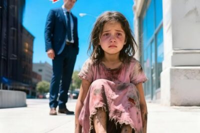 NIÑA ABANDONADA LLORABA EN LA CALLE… HASTA QUE UN MILLONARIO CAMBIÓ SU DESTINO