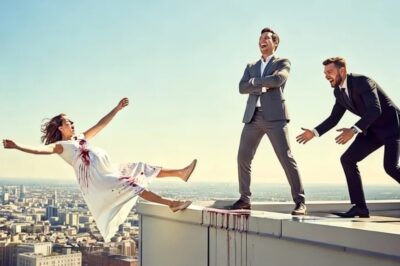 Un millonario empuja a su esposa embarazada desde el tejado; las cosas van mal hasta que un multimil