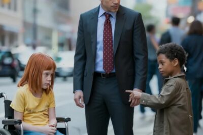 Señor, puedo hacer que su hija vuelva a caminar”, dijo el niño. El millonario se QUEDÓ HELADO