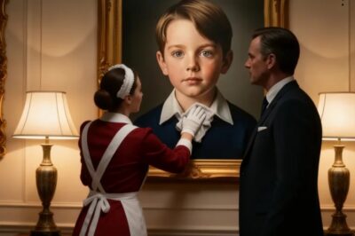 “¡SEÑOR, ESE NIÑO VIVÍA CONMIGO EN EL ORFANATO!” DIJO LA LIMPIADORA AL VER EL RETRATO DEL MILLONARIO