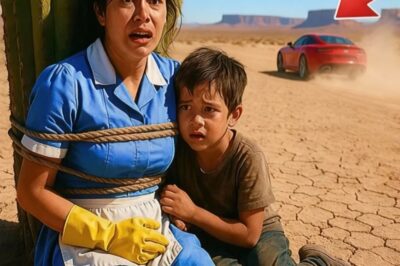 Madrastra ABANDONA a la empleada y al hijo del millonario en el desierto… y el destino de ellos…