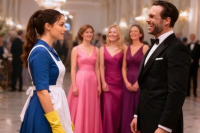 SI BAILAS EL VALS, YO LIMPIO EL SALÓN — RIÓ EL MILLONARIO, PERO LA EMPLEADA BRILLÓ COMO UNA ESTRELLA