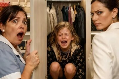 NIÑA MILLONARIA GRITABA DENTRO DEL ARMARIO — LIMPIADORA ABRIÓ LA PUERTA Y VIO QUIÉN LA ENCERRÓ