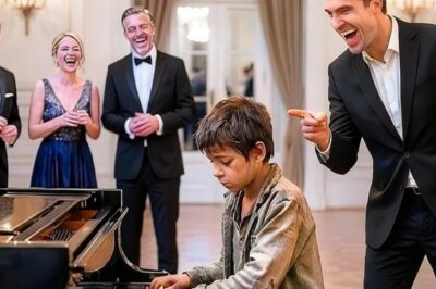 “TE DOY 10 MILLONES SI TOCAS ESE PIANO” — EL MILLONARIO SE RIÓ, PERO EL NIÑO POBRE LO SORPRENDIÓ