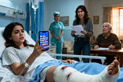 Sobreviví al accidente de coche, pero lo que pasó después fue aún más brutal. Los médicos dijeron que necesitaba una cirugía urgente, pero mis padres se negaron a firmar el consentimiento. Sin pánico ni urgencia, solo un mensaje de mi padre: “¿No puede esperar? Estamos ocupados”. No podía creerlo. Allí tumbada, con dolor, me di cuenta de que mi vida no era una prioridad, sino un problema de agenda. Así que llamé a mi abuelo. Vino enseguida, firmó los papeles y me salvó. Cuatro semanas después, me presenté en la puerta de mis padres con documentos legales, lista para asegurarme de que nunca más me ignoraran.