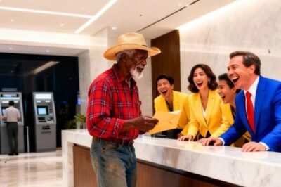 «¡Si Tienes Saldo, Te Doy El Doble!» — Se Burló El Gerente… Sin Saber Que El Granjero Tenía Millones