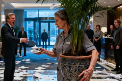 NADIE ENTENDÍA AL MILLONARIO ALEMÁN — HASTA QUE LA LIMPIADORA LE OFRECIÓ TÉ Y LOS DEJÓ SIN PALABRAS