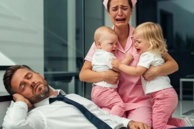 Tras caer por las escaleras, el dueño fingió inconsciencia… lo que hizo la niñera impactó.