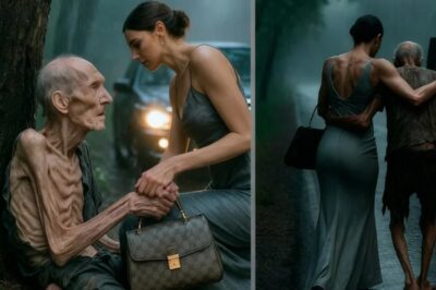 MUJER le da un AVENTÓN a un ANCIANO SOLITARIO en medio de la NADA. Cuando él dice su NOMBRE…