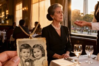 LA MAMÁ DEL JEFE QUEDÓ PARALIZADA AL VER EL ANILLO DE SU HIJA PERDIDA EN LA MANO DE LA MESERA…