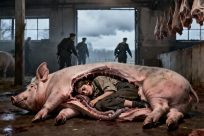 Judía de 18 años se metió en el cadáver de un animal para sobrevivir a los soldados de las SS