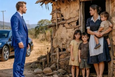 El Millonario Sigue A La Mujer De Limpieza Y La Ve En Casa Abandonada Con Sus Hijos Y Revelan Verdad