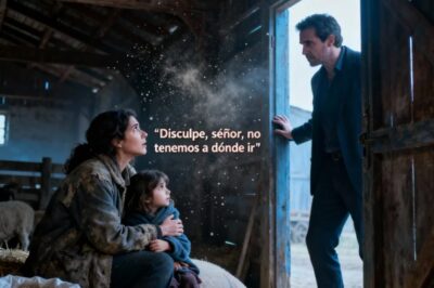 “PERDÓN, SEÑOR… ¡NO TENEMOS ADÓNDE IR!” — EL MILLONARIO SE QUEDÓ EN SHOCK Y SU GESTO LO CAMBIÓ TODO