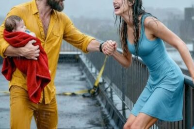 Un padre soltero detuvo a una joven a punto de saltar… sin saber quién era