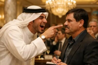 UN PRÍNCIPE ÁRABE LLAMÓ “POBRE MULA” A EL CHAPO… Y SU REACCIÓN HELÓ A TODOS!