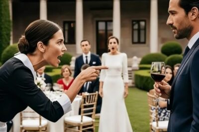 «¡NO BEBAS ESO, TU NOVIA LE PUSO ALGO!» GRITÓ LA POBRE EMPLEADA AL MILLONARIO…