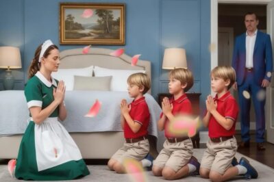 MILLONARIO LLEGA SIN AVISAR Y VE A LA NIÑERA CON SUS HIJOS… LO QUE PASA CAMBIA SU VIDA