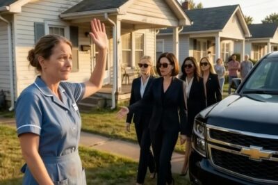 Durante casi una década, una camarera de un pequeño pueblo alimentó en secreto a cuatro hermanas huérfanas con su propio dinero. Nunca esperó nada a cambio… hasta que, doce años después, un SUV negro se detuvo frente a su casa, y las mujeres que bajaron de él cambiaron su vida para siempre.